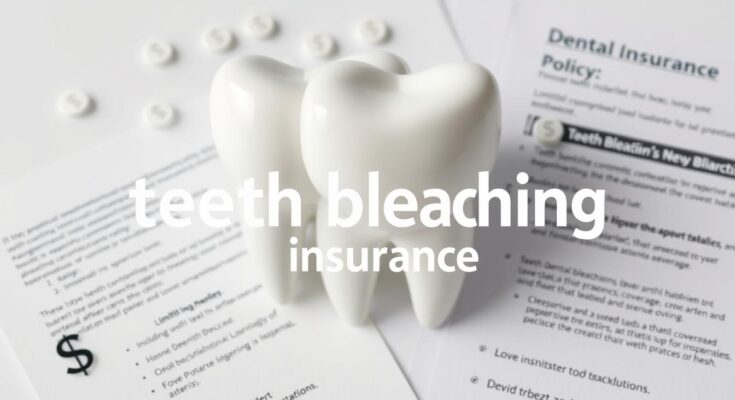 Dental Insurance Coverage for Teeth Bleaching