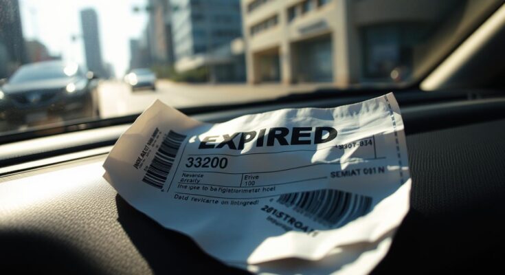 Does Expired Registration Ticket Affect Insurance